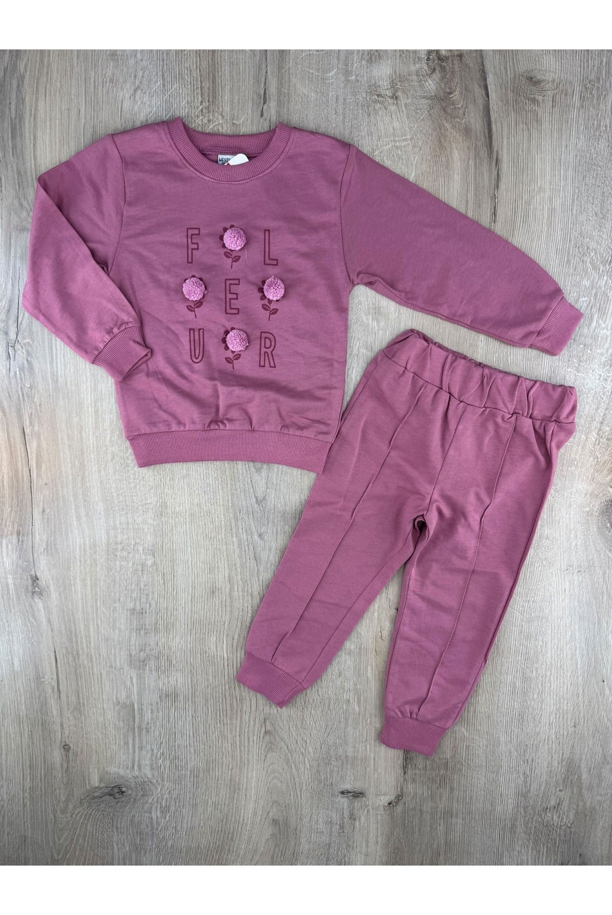 Deco 27943 (2-5 Yaş) Ponponlu Mevsimlik Takım