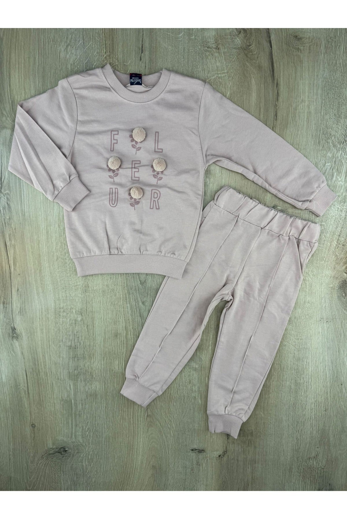 Deco 27943 (2-5 Yaş) Ponponlu Mevsimlik Takım