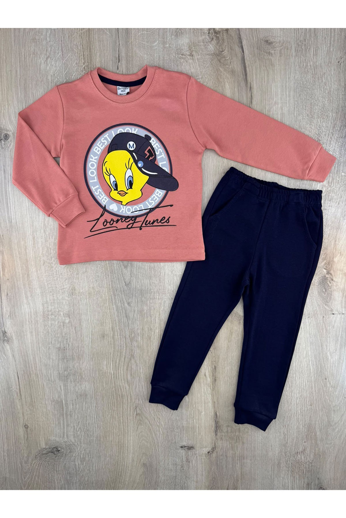Fred (3-6 Yaş) Tweety Desenli Pijama Takımı