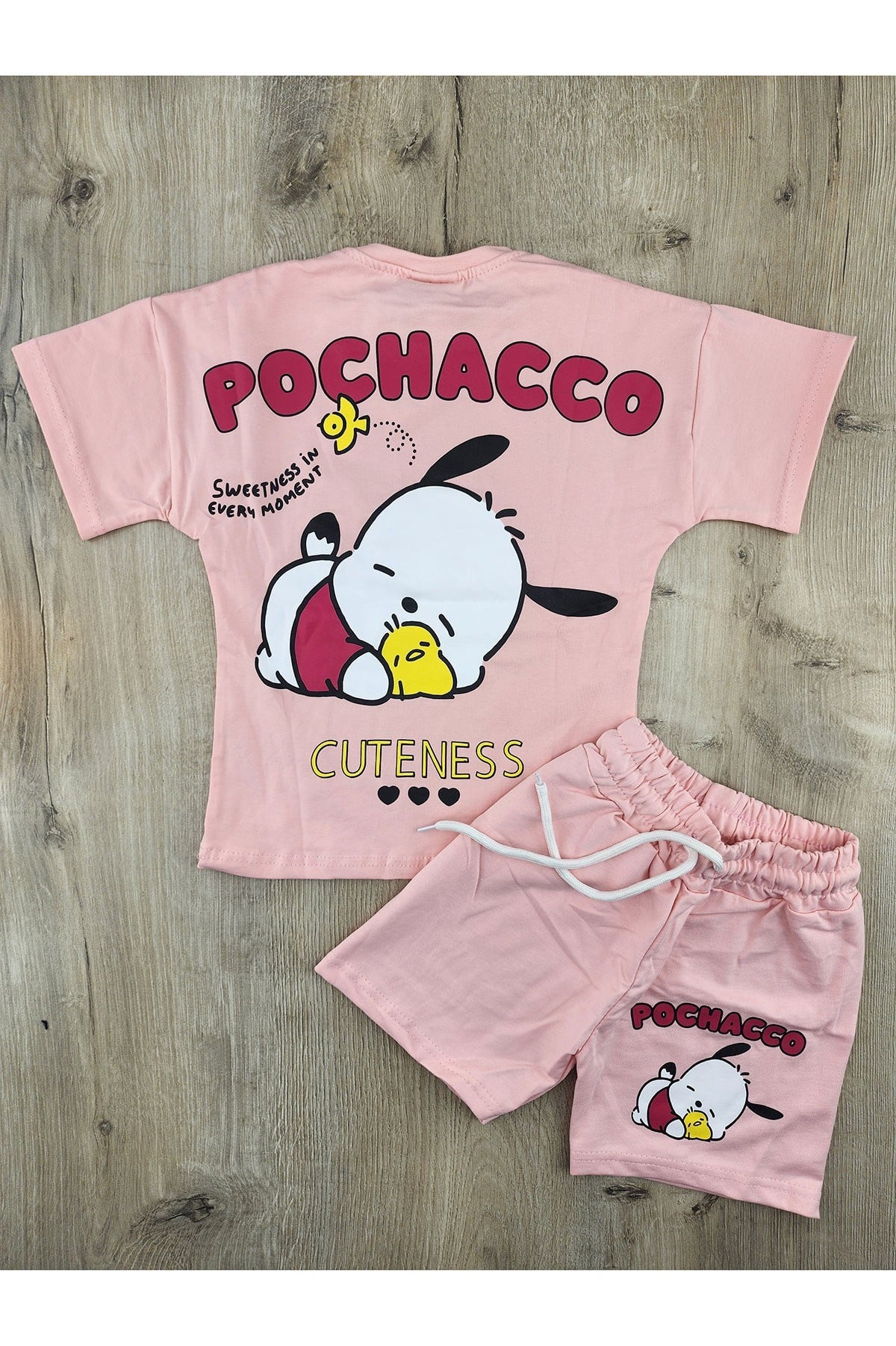Jeliboom (3-10 Yaş) Pocahcco Desenli Şortlu Takım