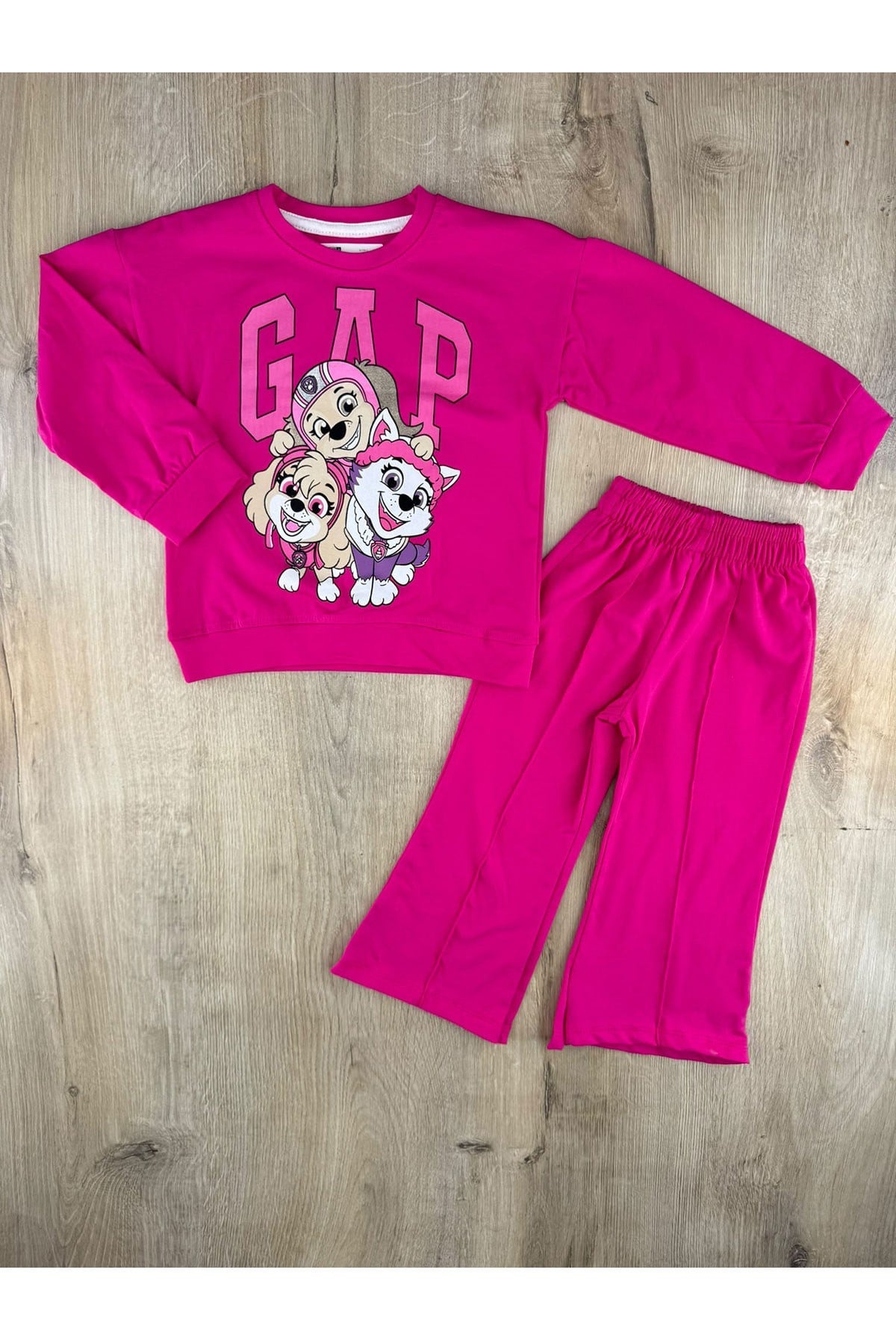 Keskincan (3-7 Yaş) Gap Paw Patrol Desenli Mevsimlik Takım