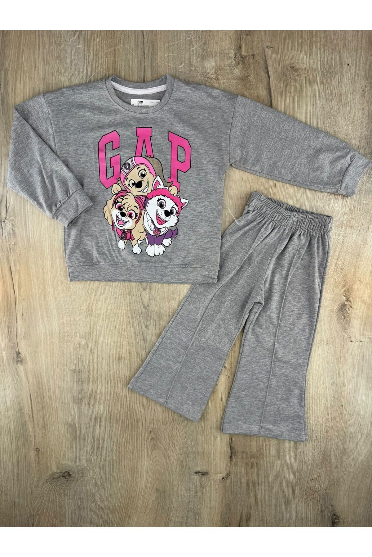 Keskincan (3-7 Yaş) Gap Paw Patrol Desenli Mevsimlik Takım