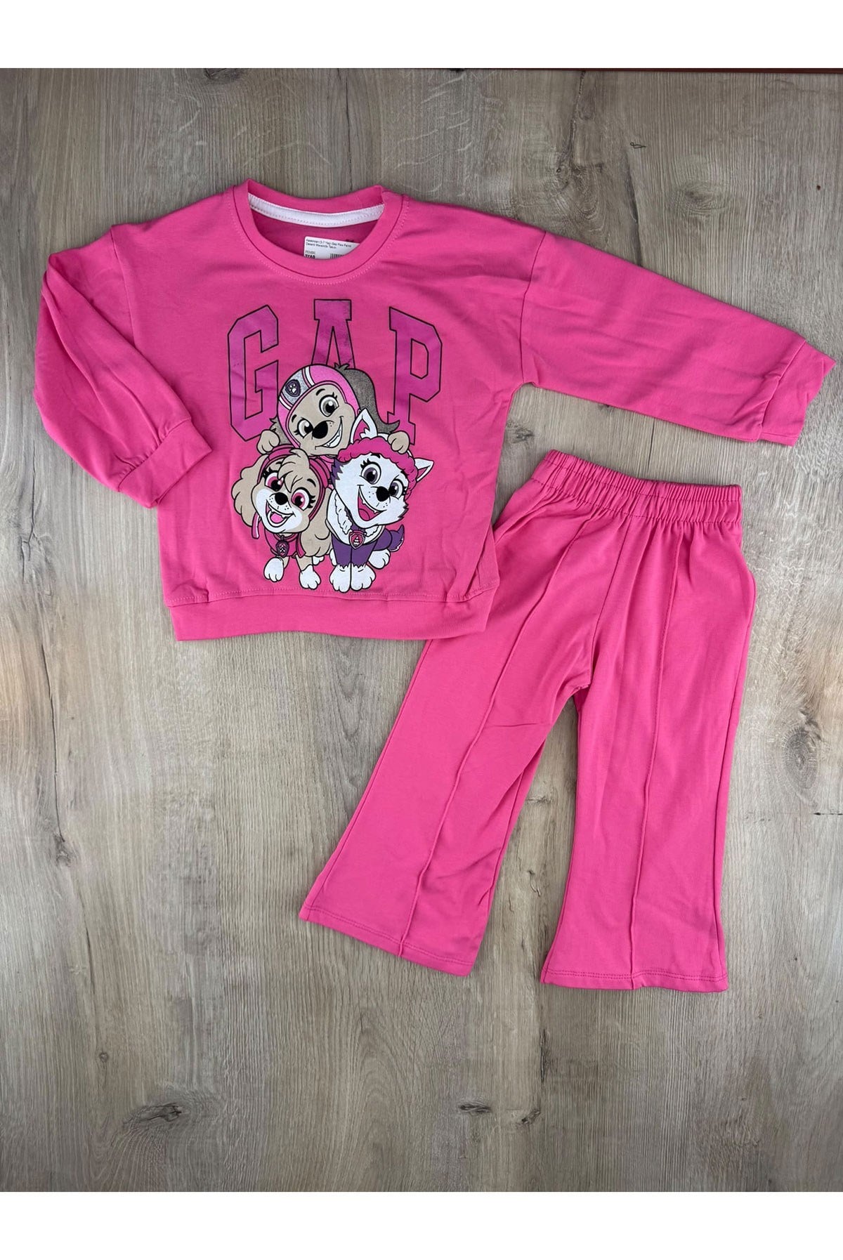 Keskincan (3-7 Yaş) Gap Paw Patrol Desenli Mevsimlik Takım