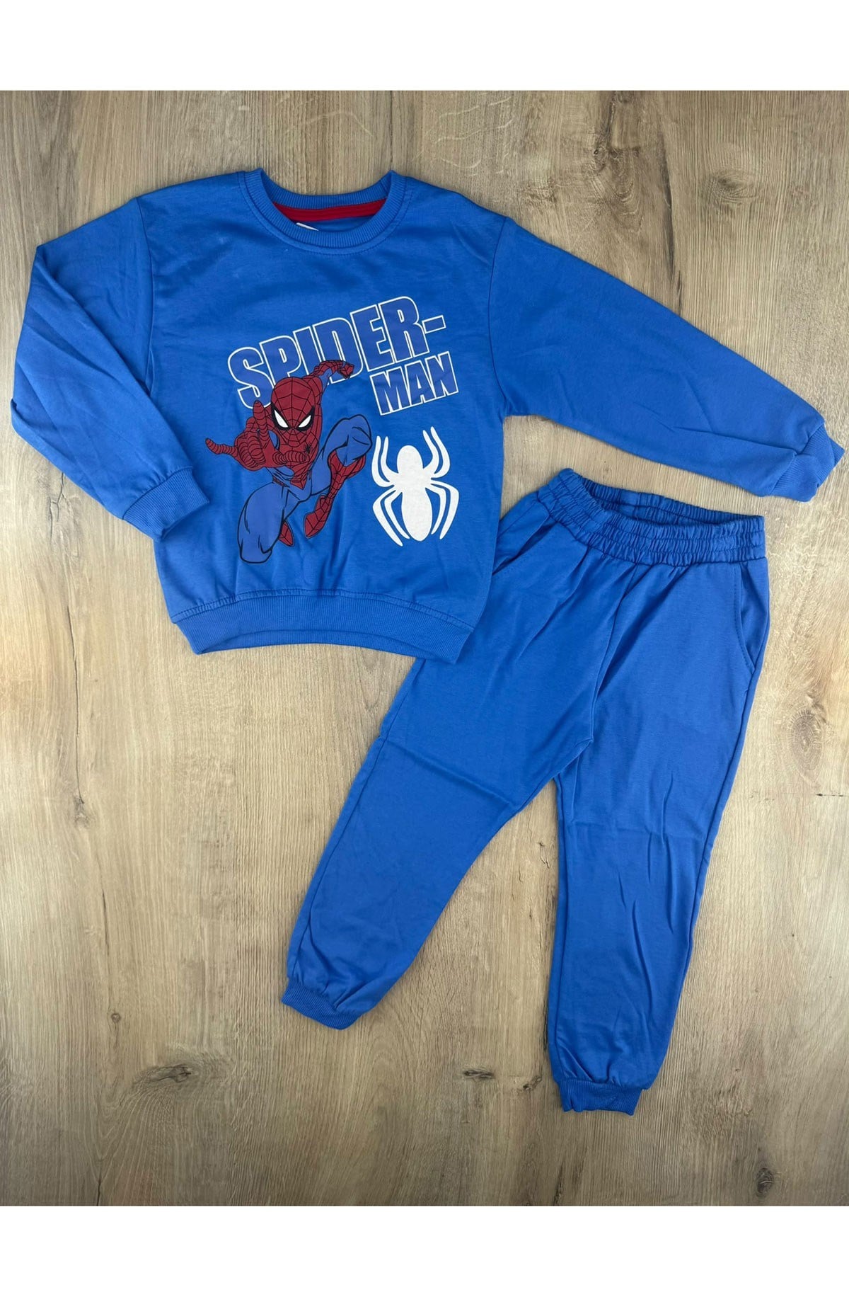 Keskincan (5-8 Yaş) Spiderman Desenli Mevsimlik Takım