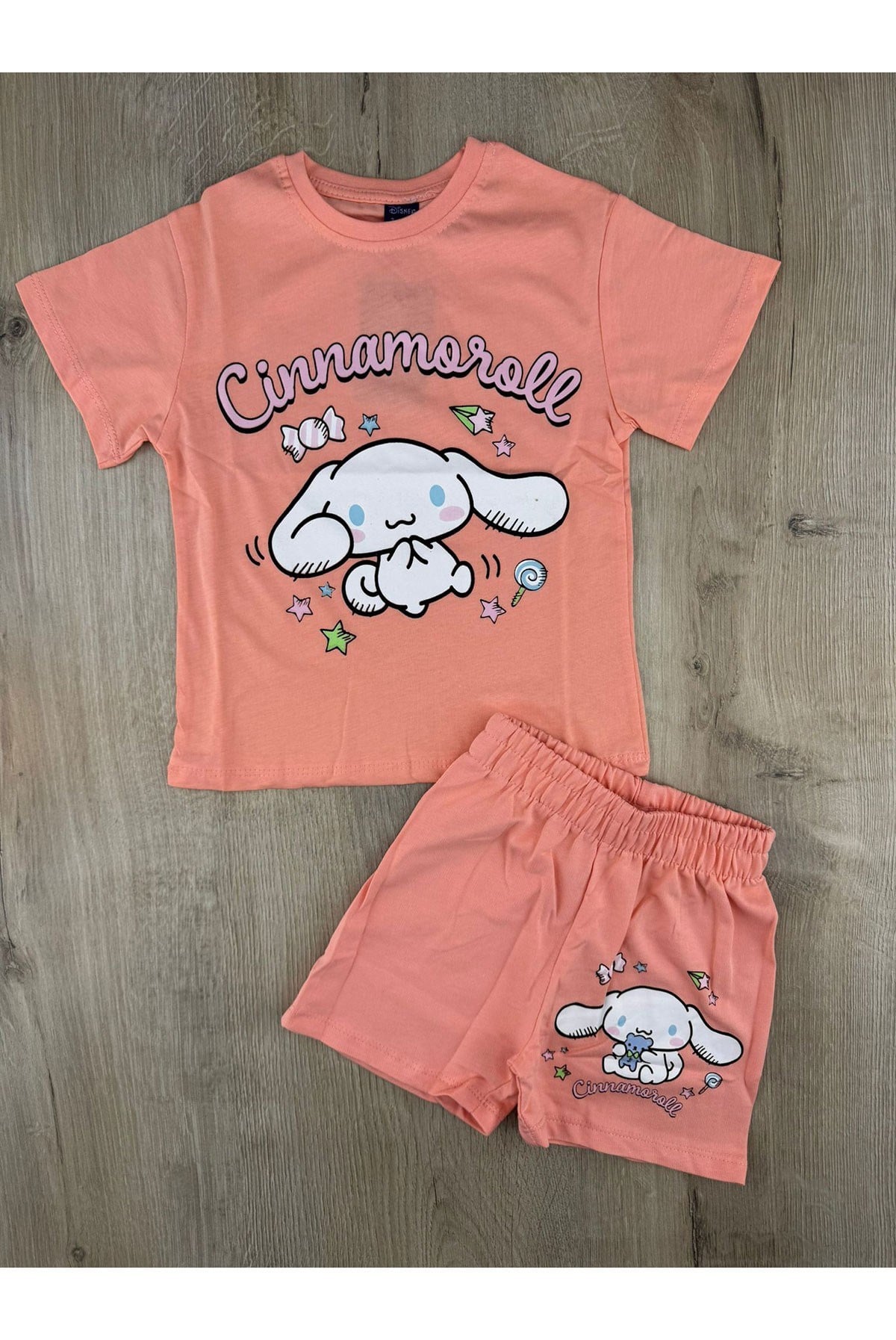 MDY (3-10 Yaş) Cinnamoroll Desenli Şortlu Takım