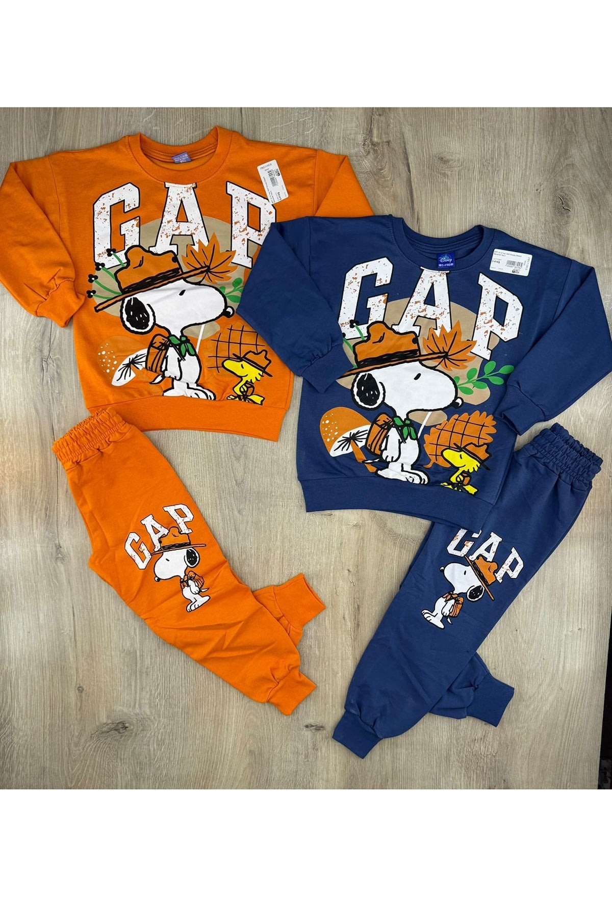MRT (3-10 Yaş) GAP Snoopy Desenli Mevsimlik Takım