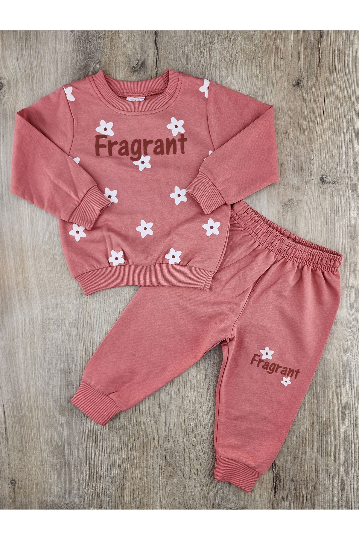 Nazar Bebe 26750 (1-4 Yaş) Fragrant Papatya Deseni Mevsimlik Takım