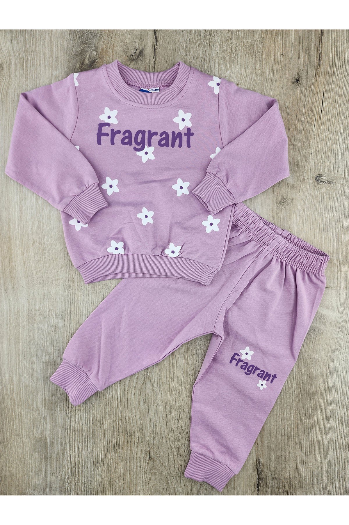 Nazar Bebe 26750 (1-4 Yaş) Fragrant Papatya Deseni Mevsimlik Takım