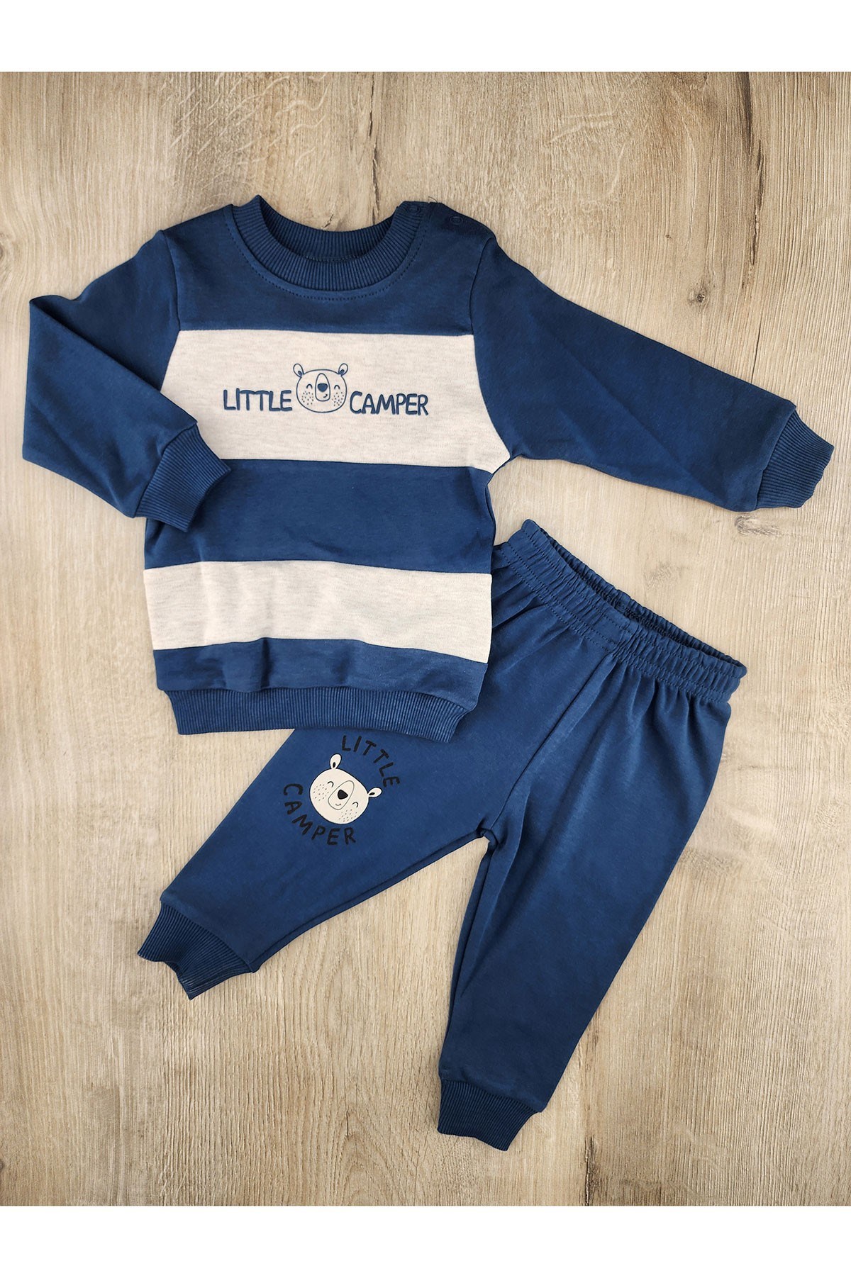 Nazar Bebe (9-24 Ay) 26811 Little Camper Desenli Mevsimlik Takım