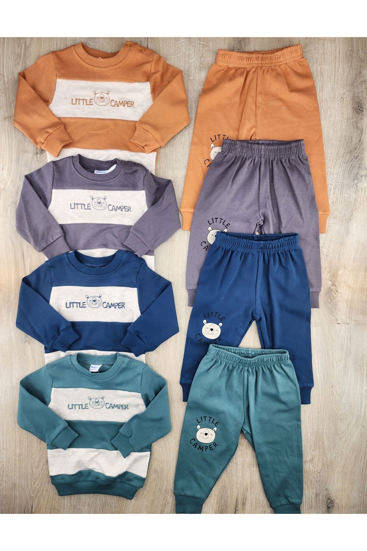 Nazar Bebe (9-24 Ay) 26811 Little Camper Desenli Mevsimlik Takım