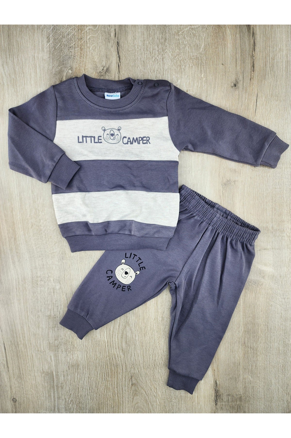 Nazar Bebe (9-24 Ay) 26811 Little Camper Desenli Mevsimlik Takım