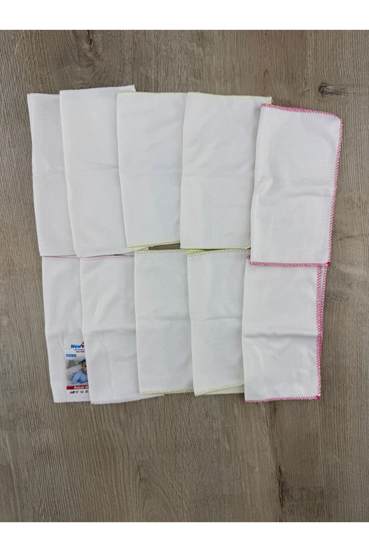 NW 10`lu Penye Ağız Silme Bezi 20x20cm