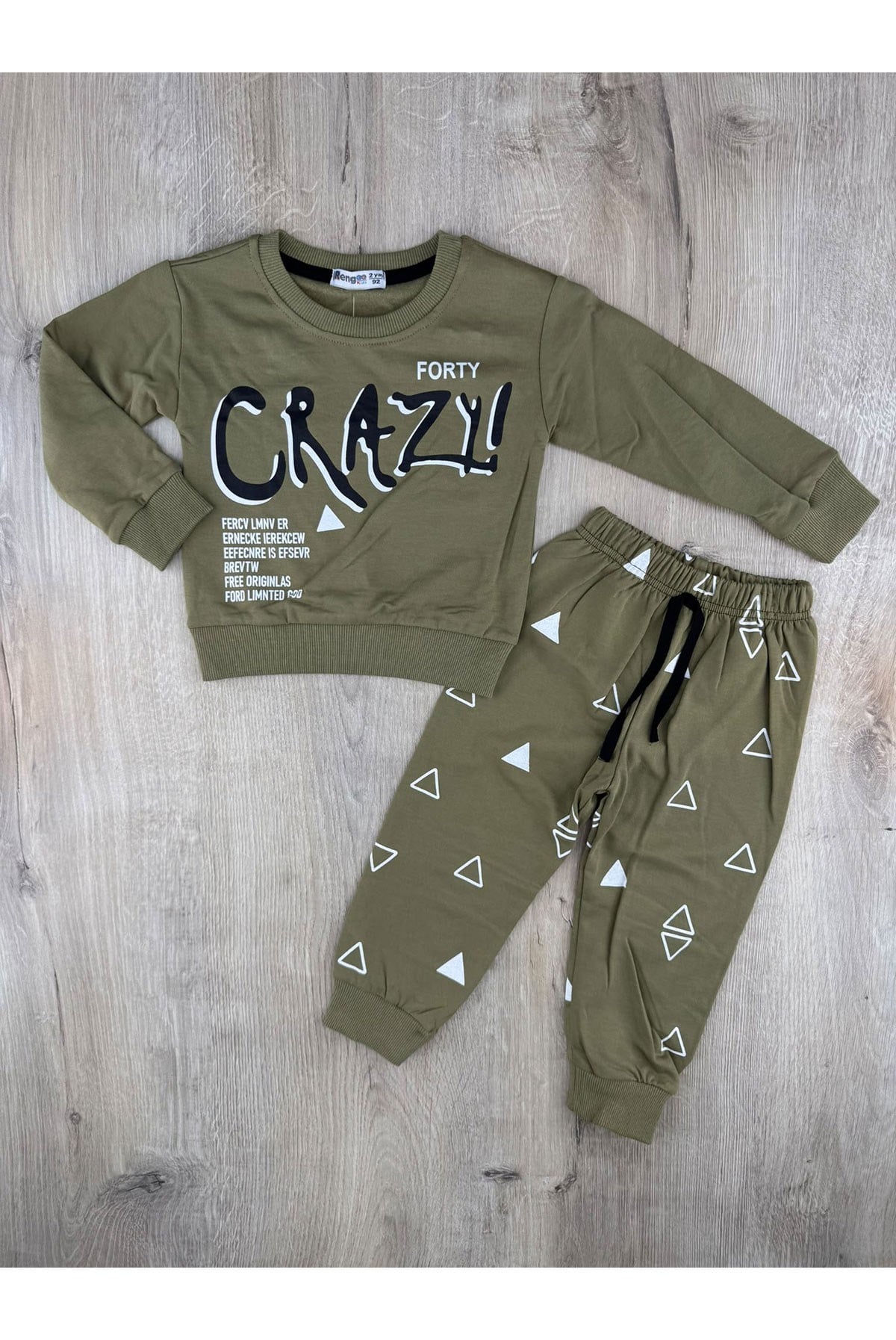 Rengo (2-5 Yaş) Crazy Desenli Mevsimlik Takım