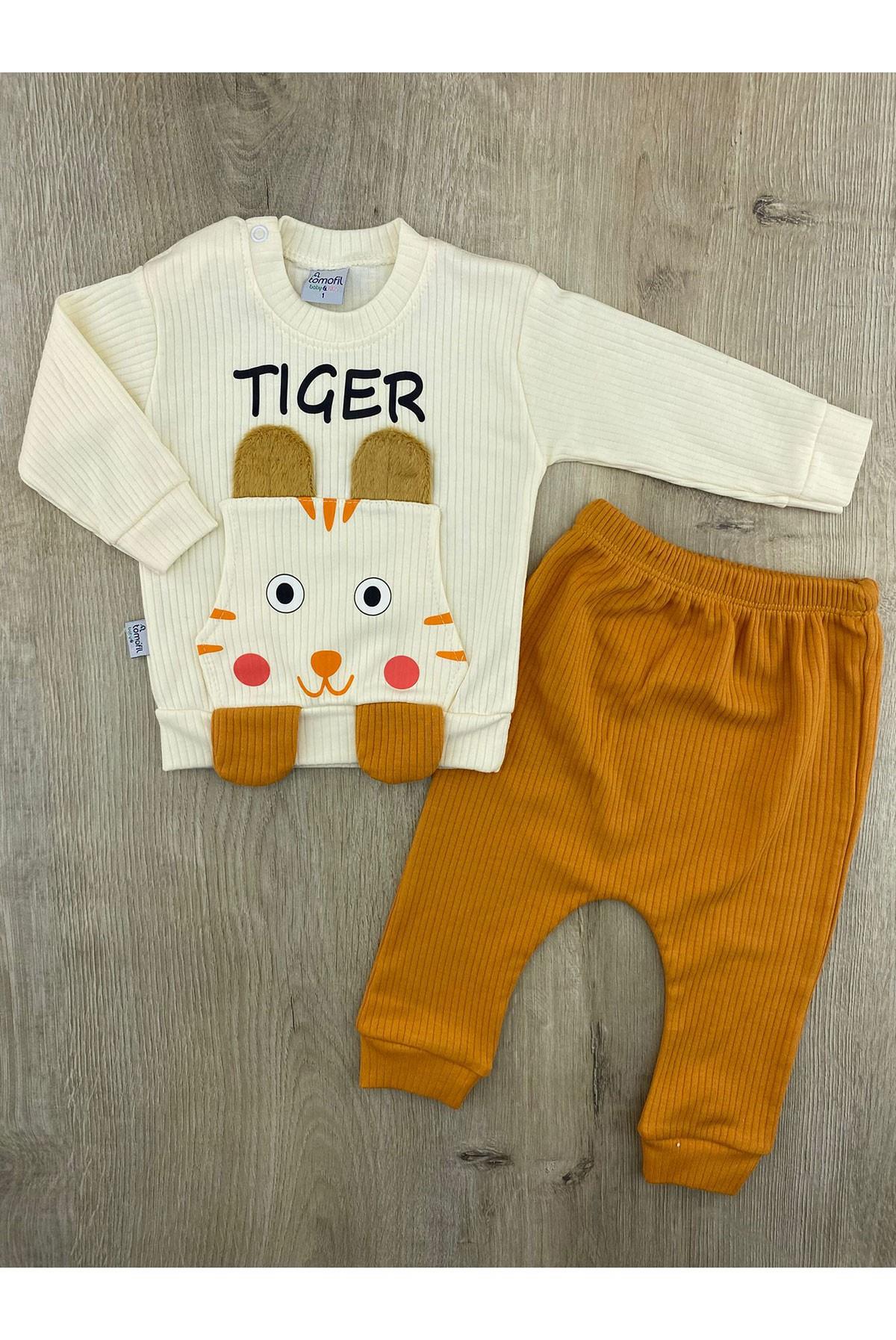 Tomofil (6-9-12 Ay) Tiger Desenli Mevsimlik Takım