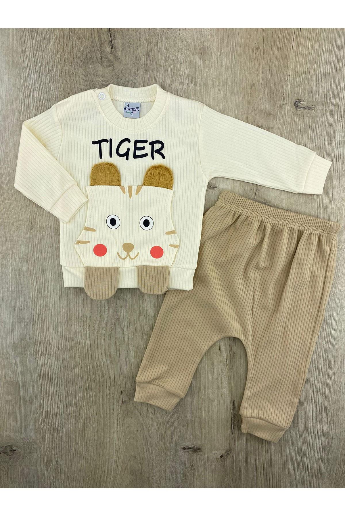 Tomofil (6-9-12 Ay) Tiger Desenli Mevsimlik Takım