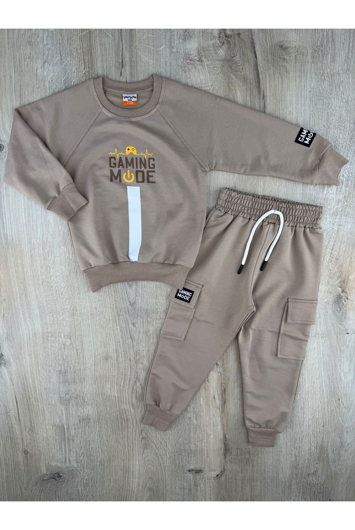 Yavrucak (3-10 Yaş) Gaming Mode Desenli Mevsimlik Takım