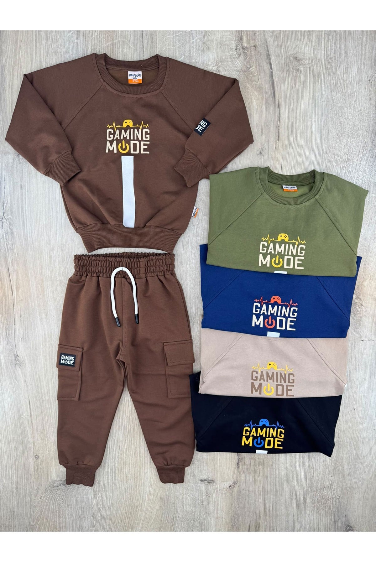 Yavrucak (3-10 Yaş) Gaming Mode Desenli Mevsimlik Takım