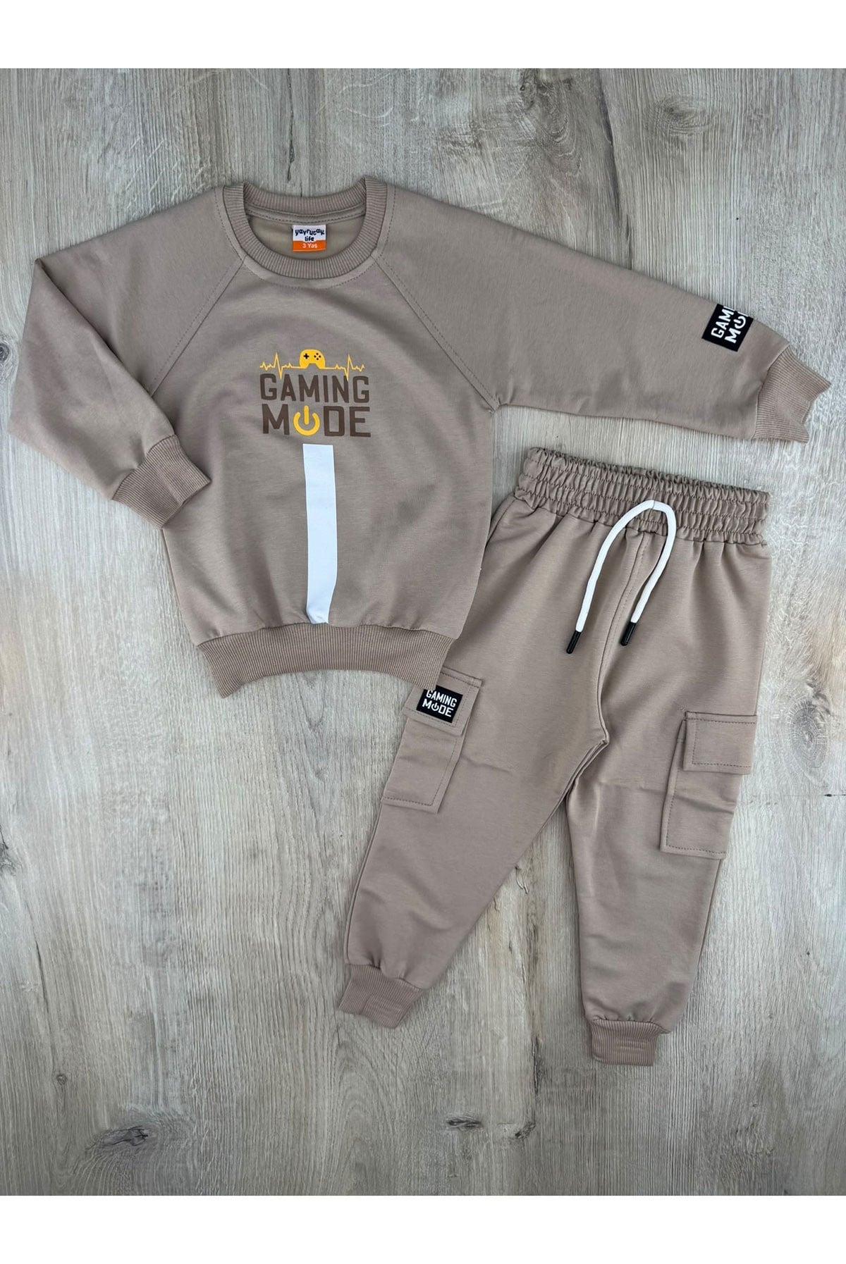 Yavrucak (3-10 Yaş) Gaming Mode Desenli Mevsimlik Takım
