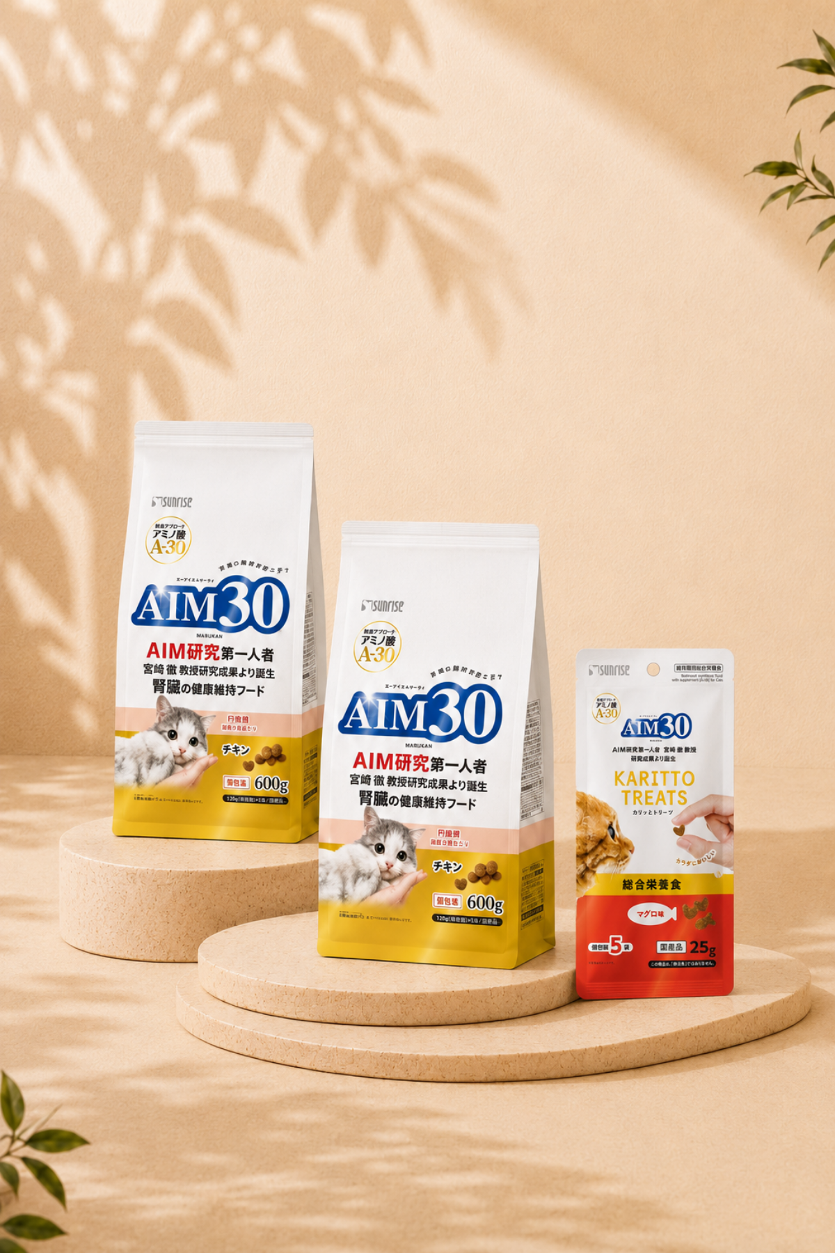 2'li AIM30 YAVRU KEDİ MAMASI TAVUKLU, MULTİVİTAMİN HEDİYELİ
