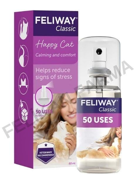 FELIWAY Classic Kediler için Sakinleştirici Sprey 60 ml