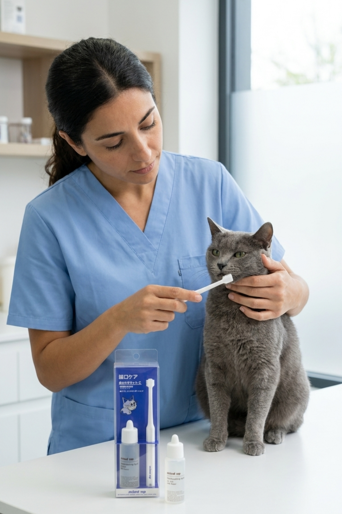 Nyanko Care Kediler İçin Ağız ve Diş Bakım Seti Kit C
