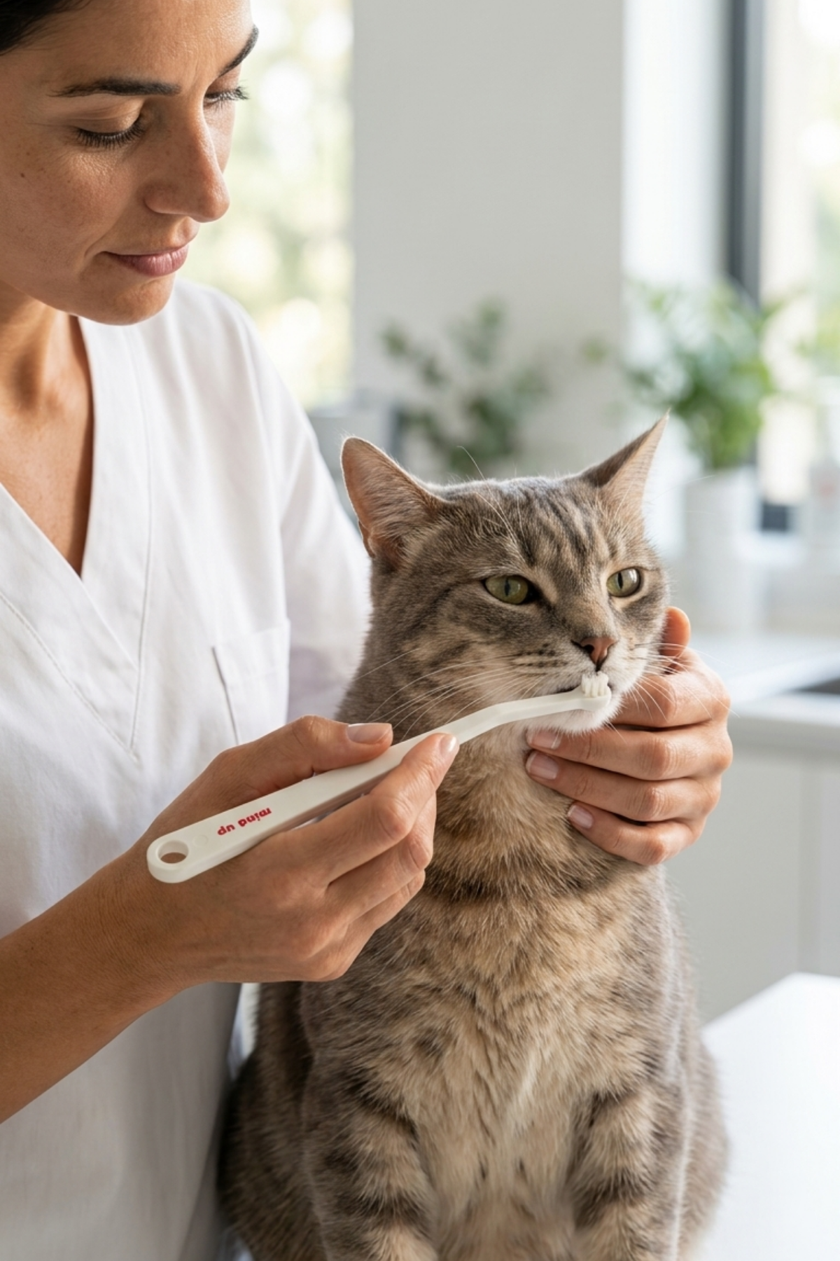 Nyanko Care Kediler İçin Mikro Başlıklı Diş Fırçası