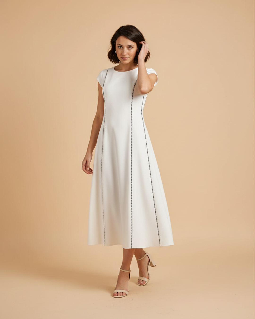 PARISIAN CHIC YAZLIK OFİS ELBİSESİDedo'çe