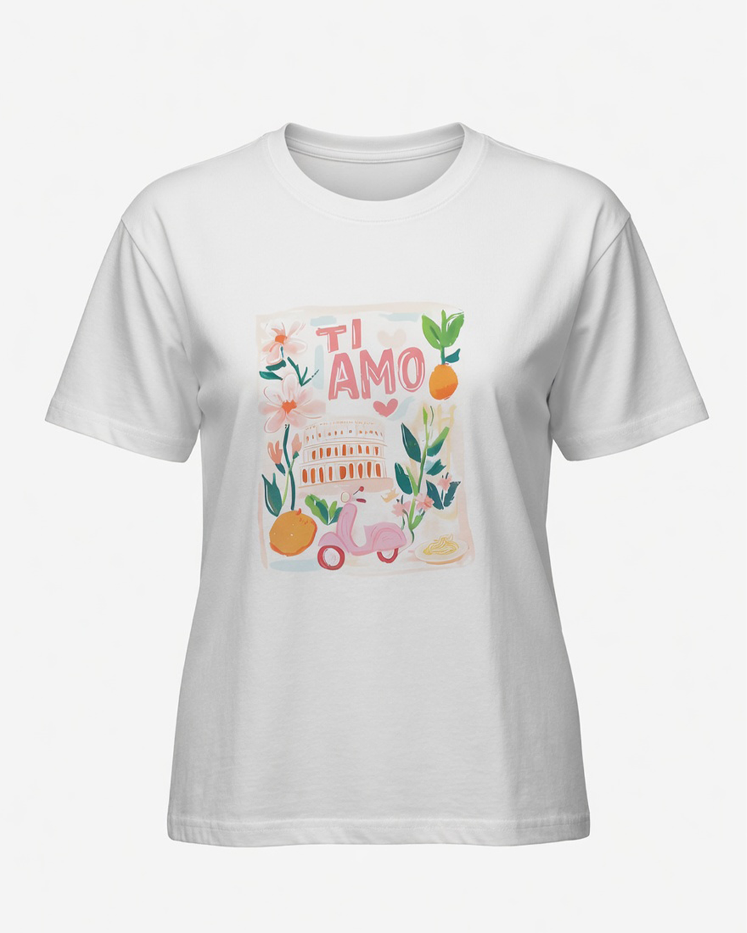 TI AMO KADIN T-SHIRTAD