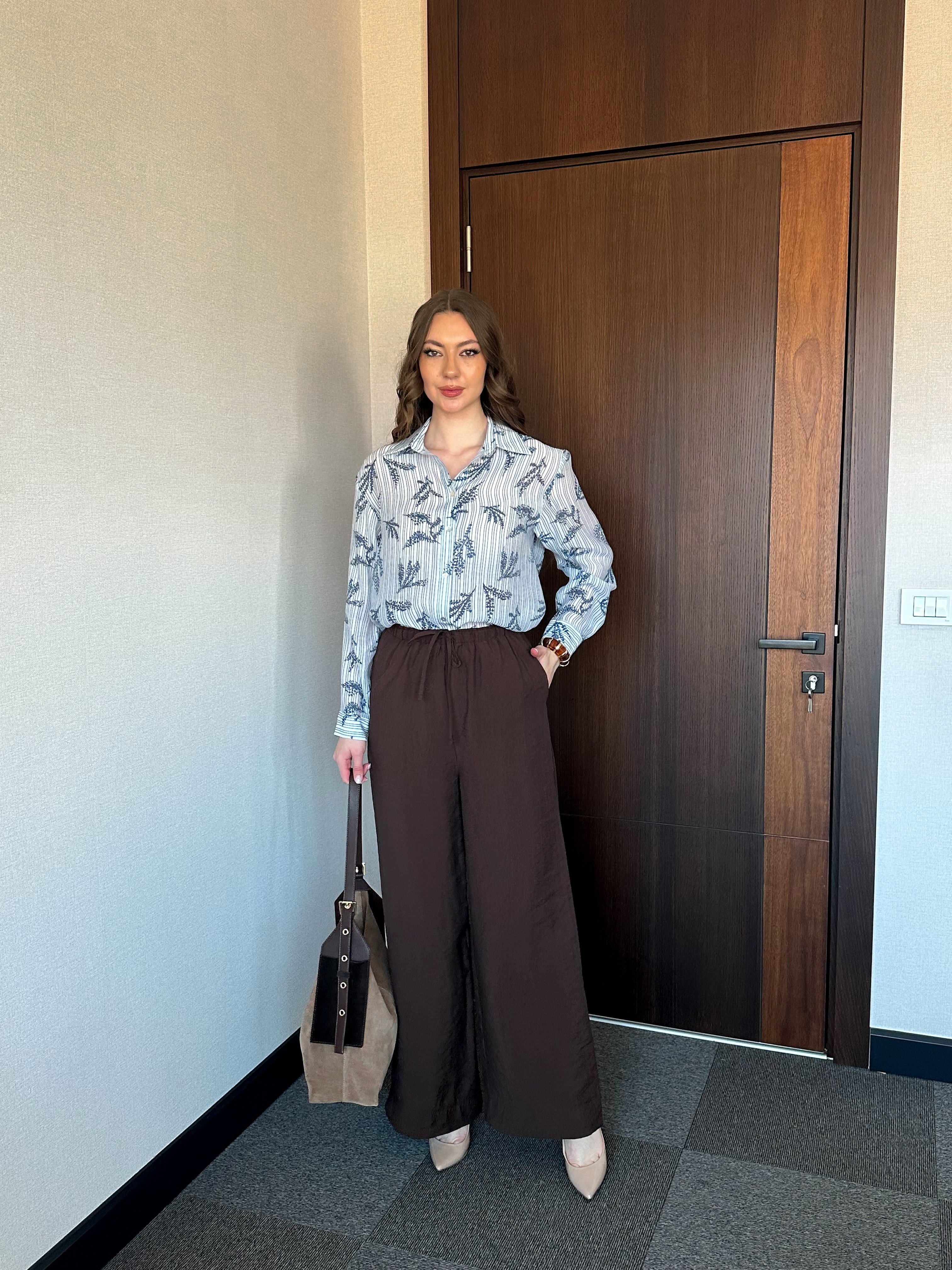 YAZLIK DESENLİ GÖMLEKDedo'çe