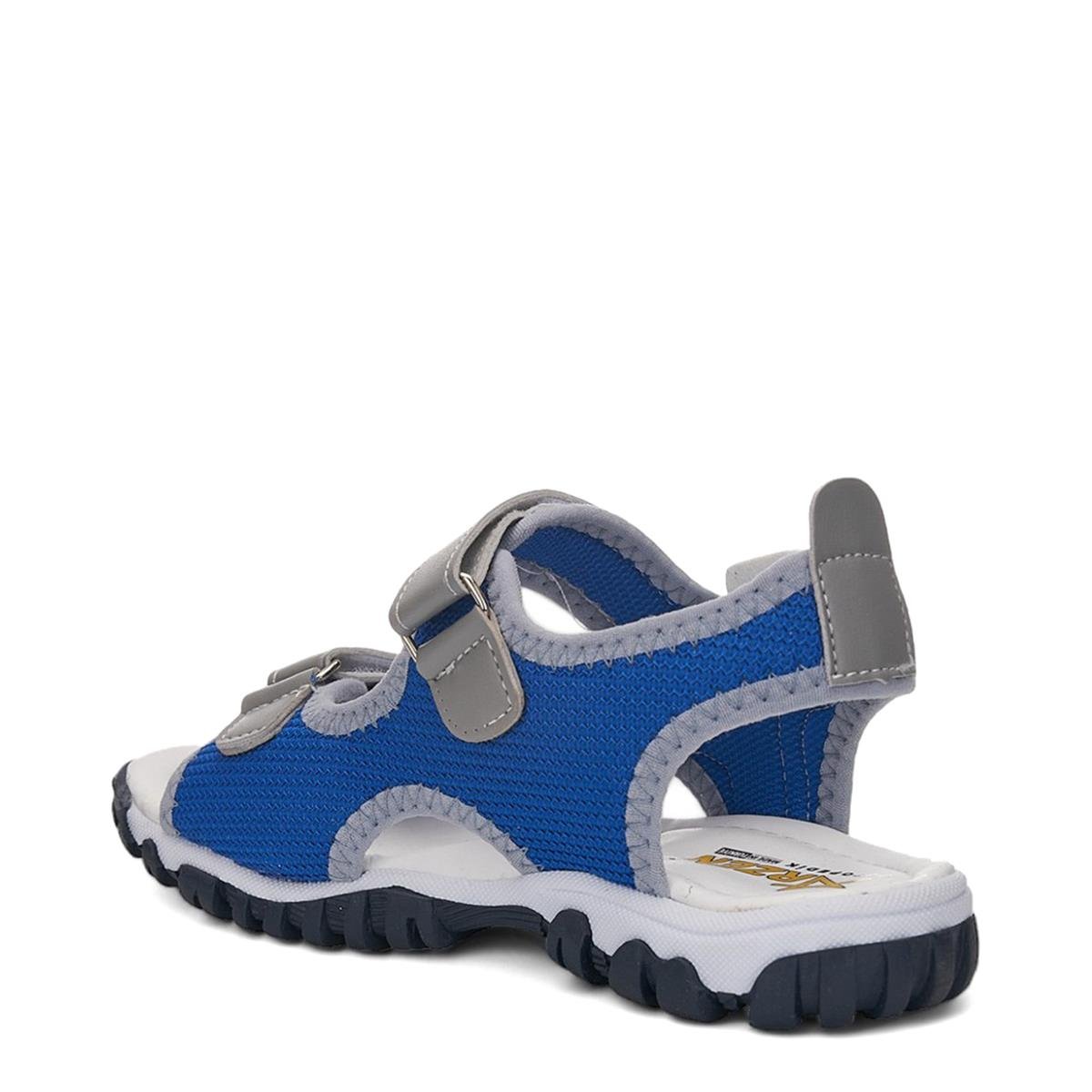 ARZEN_F_SANDALET_022 1_GRİ_MAVİ