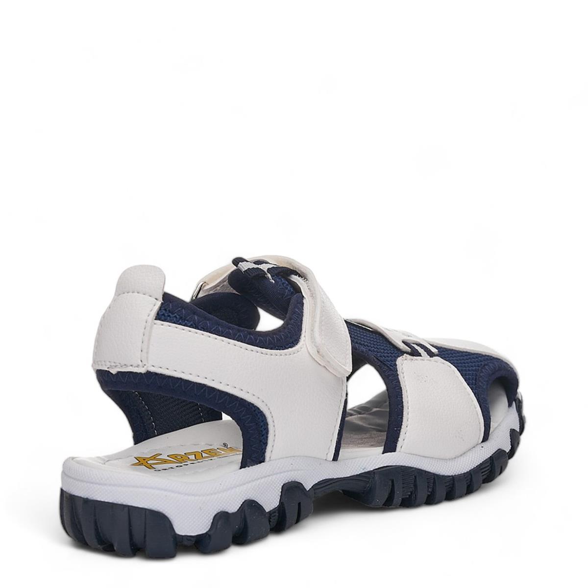 ARZEN_F_SANDALET_023 5_BEYAZ_LACİ