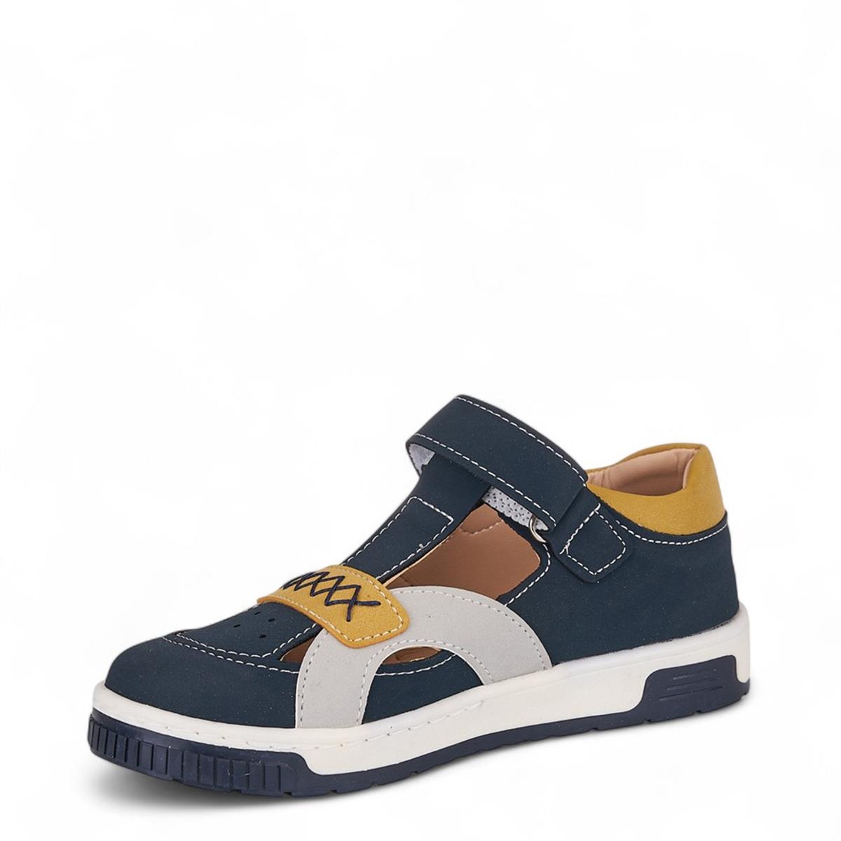 ARZEN_F_SANDALET_026 LACİ_NUBUK_SARI