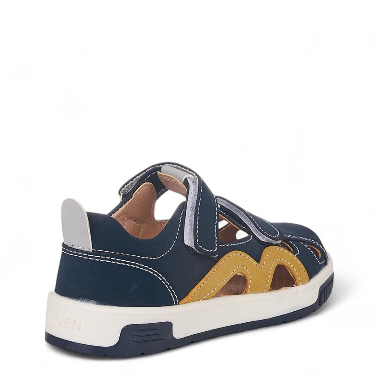 ARZEN_F_SANDALET_027 LACİ_NUBUK_SARI