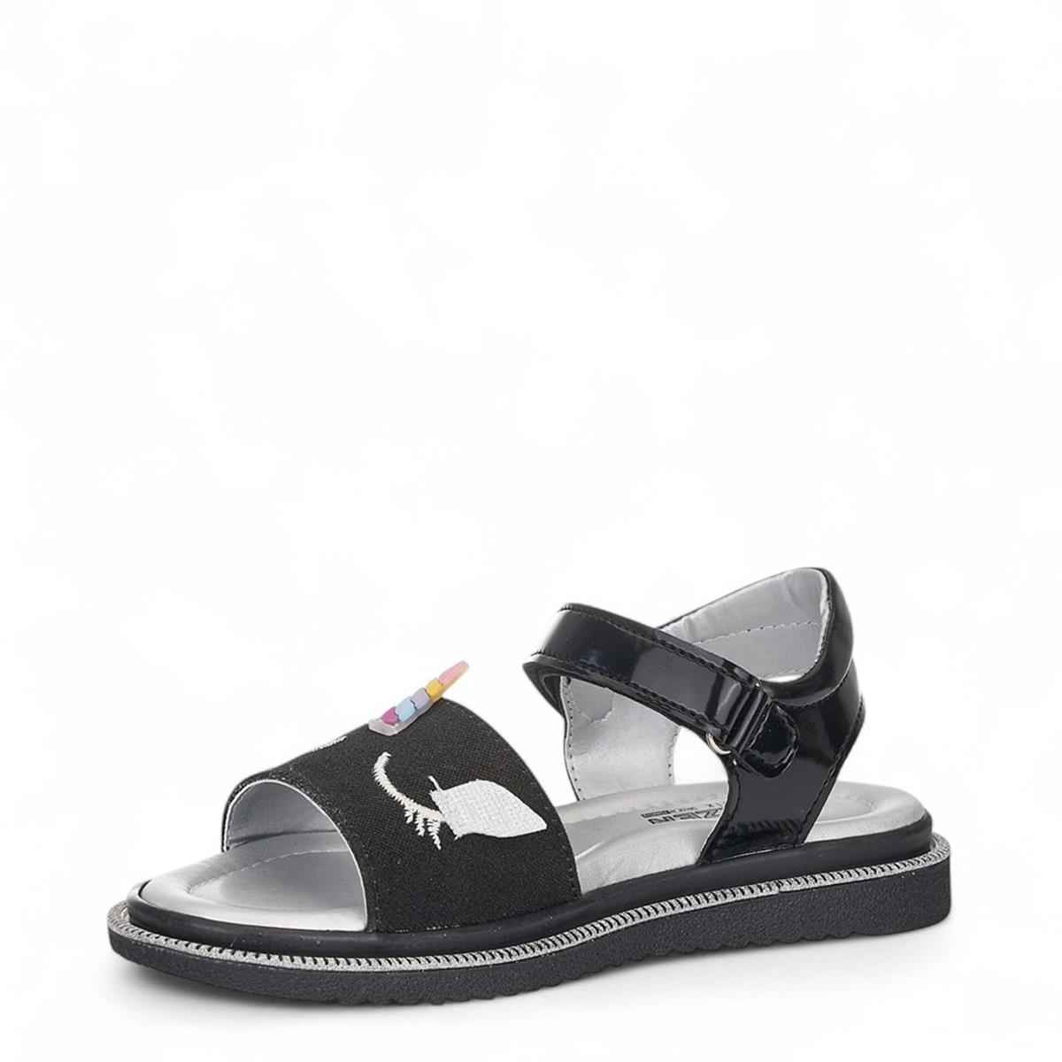 ARZEN_F_SANDALET_039 SİYAH