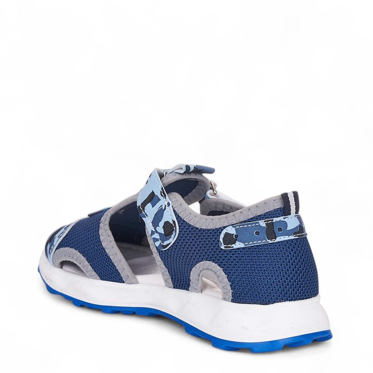 ARZEN_F_SANDALET_042 MAVİ_KAMUFLAJ