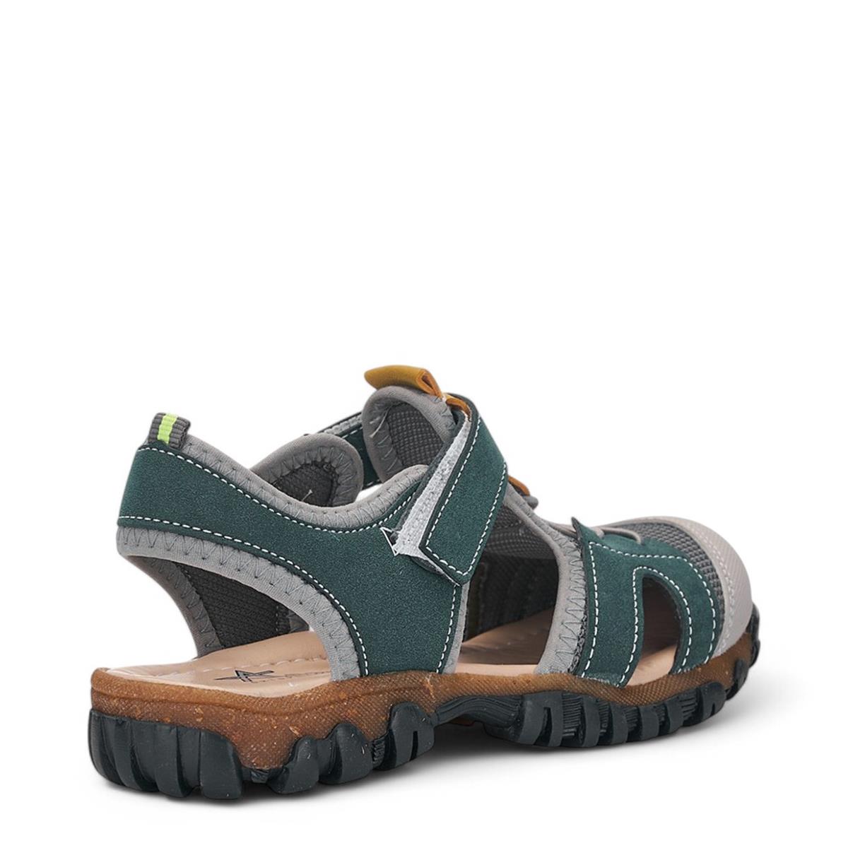 ARZEN_F_SANDALET_600 LACİ_NUBUK_SARI