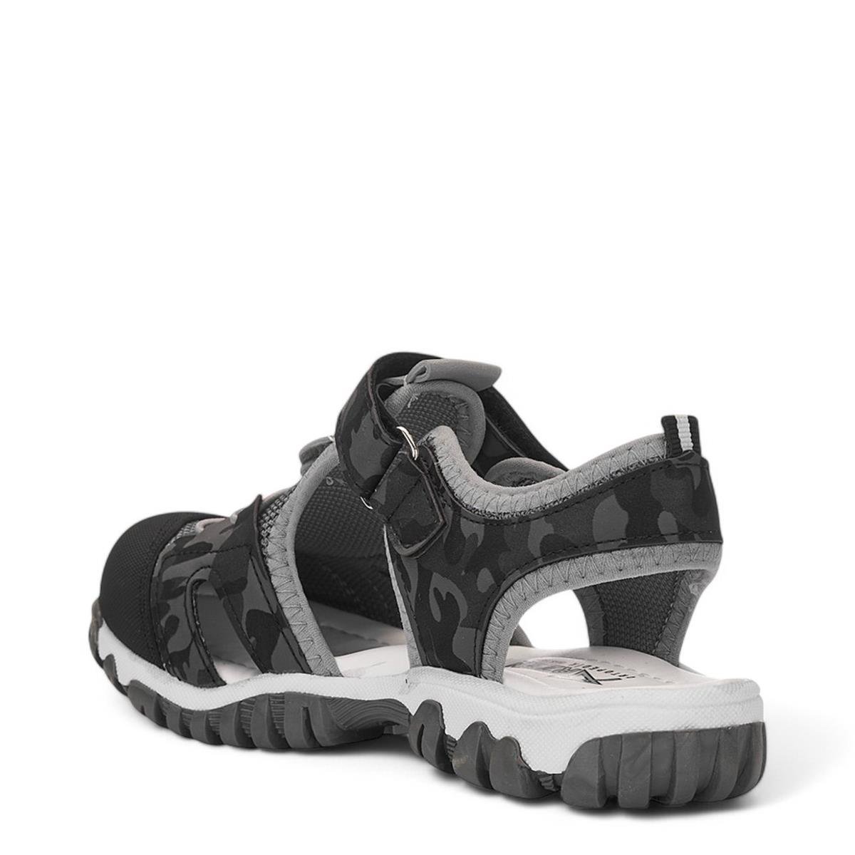 ARZEN_F_SANDALET_600 SİYAH_KAMUFLAJ