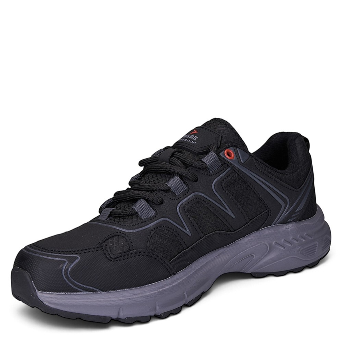 BOULDER_M_SPOR 9285 SİYAH_KIRMIZI