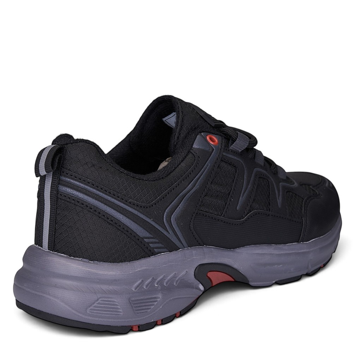 BOULDER_M_SPOR 9285 SİYAH_KIRMIZI