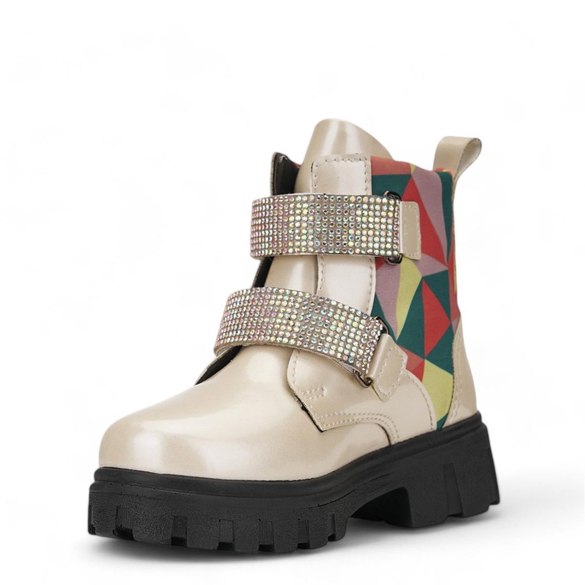 CARMELLA_P_BOT_601 BEJ_RUGAN_DESENLİ_CIRTLI