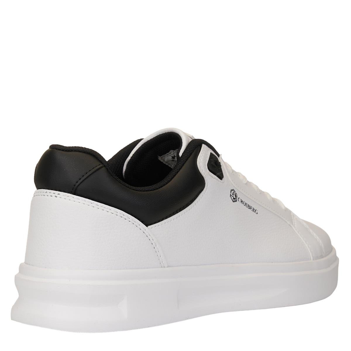 CROSBERG_M_SPOR_CİLT 608 BEYAZ_SİYAH
