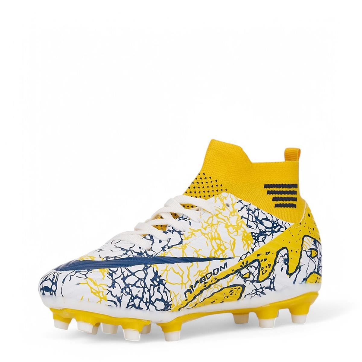 LALİGA_F_K.R_565 BEYAZ_SARI_DESENLİ