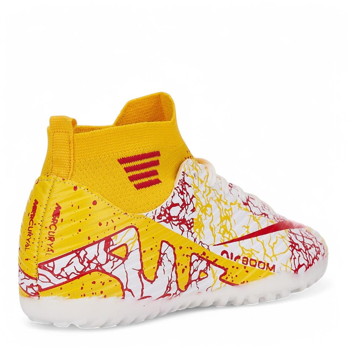 LALİGA_G_H.S_565 BEYAZ_KIRMIZI_DESENLİ