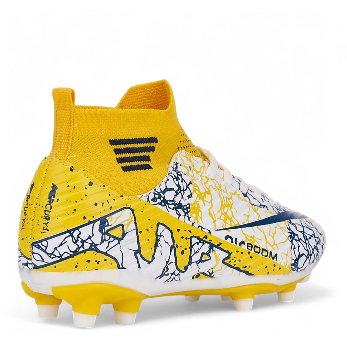 LALİGA_G_K.R_565 BEYAZ_SARI_DESENLİ