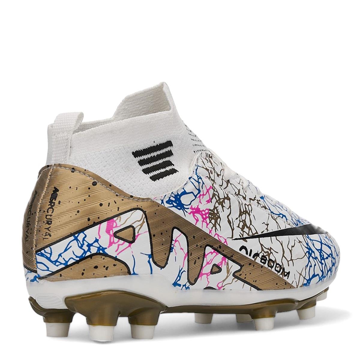 LALİGA_G_K.R_565 BEYAZ_ALTIN_DESENLİ