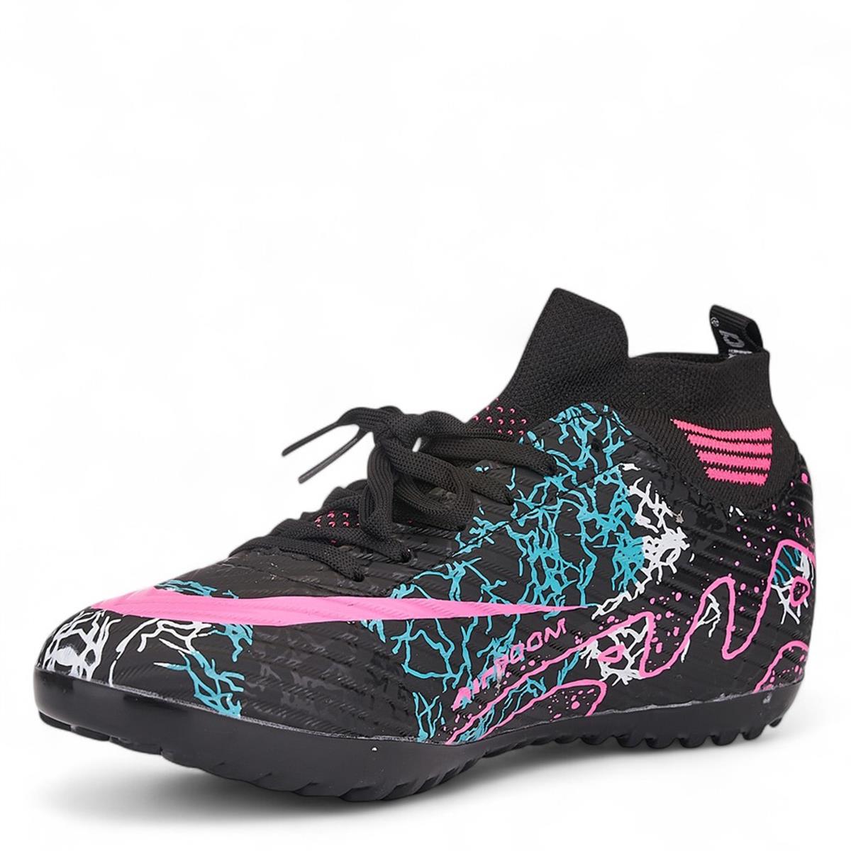 LALİGA_M_H.S_600 SİYAH_FUŞYA_DESENLİ