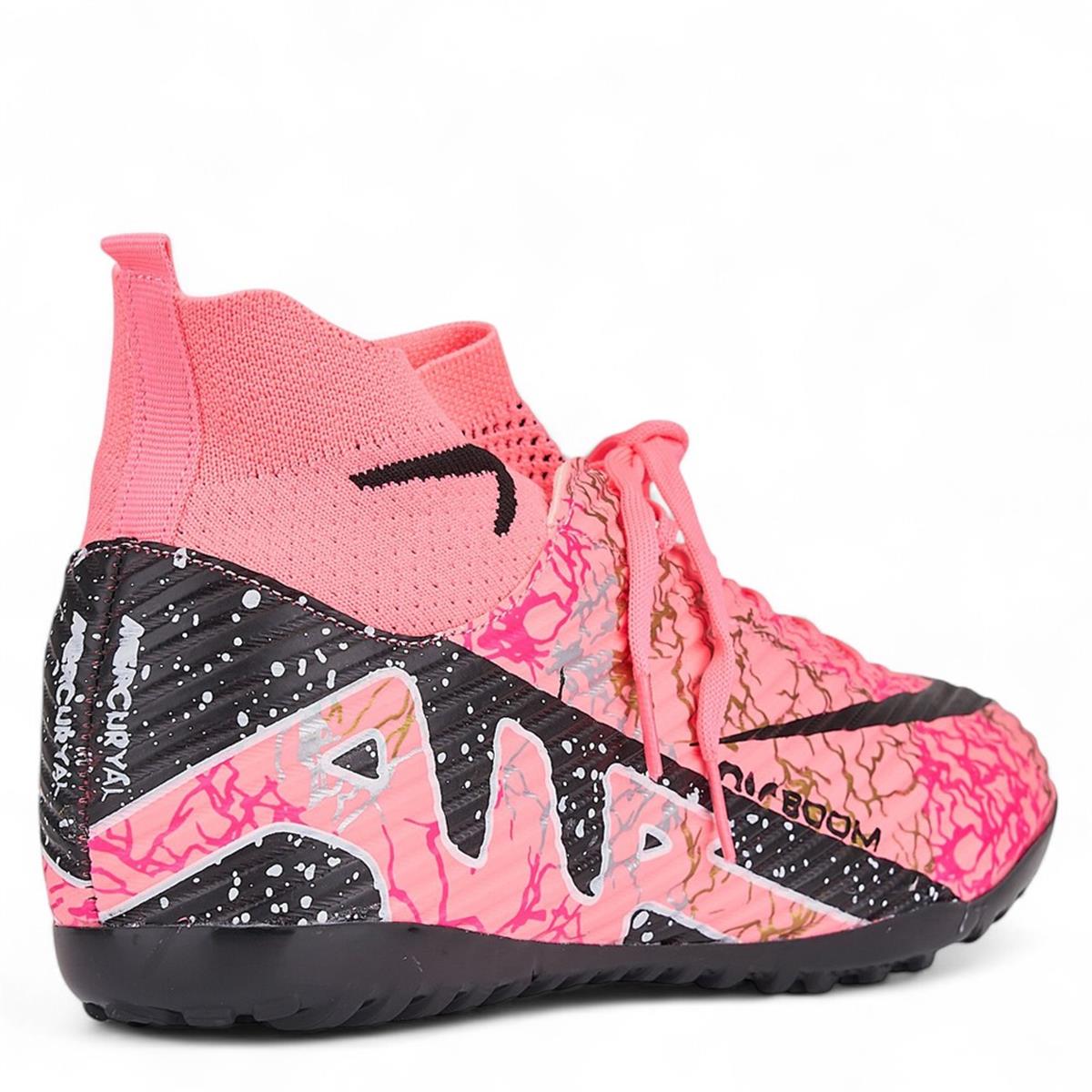 LALİGA_M_H.S_600 PEMBE_SİYAH_DESENLİ