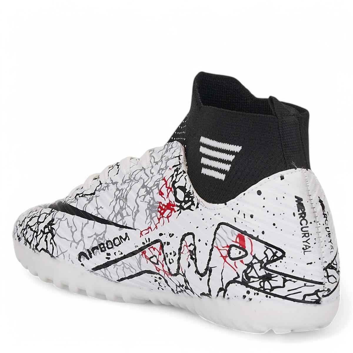 LALİGA_M_H.S_565 BEYAZ_SİYAH_DESENLİ