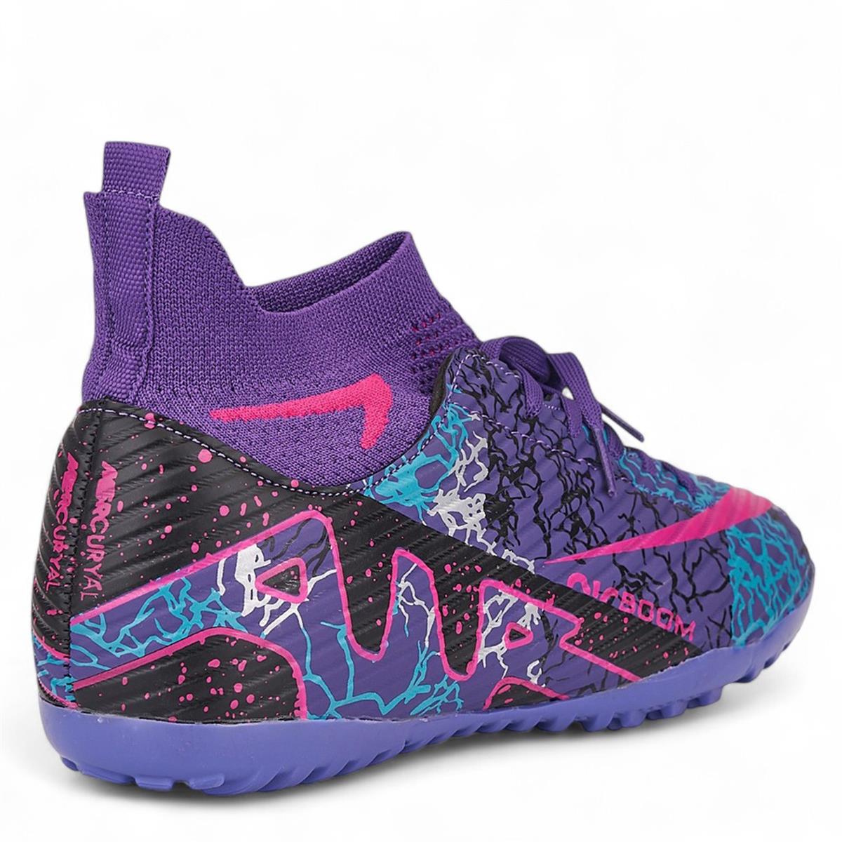 LALİGA_M_H.S_600 MOR_FUŞYA_DESENLİ