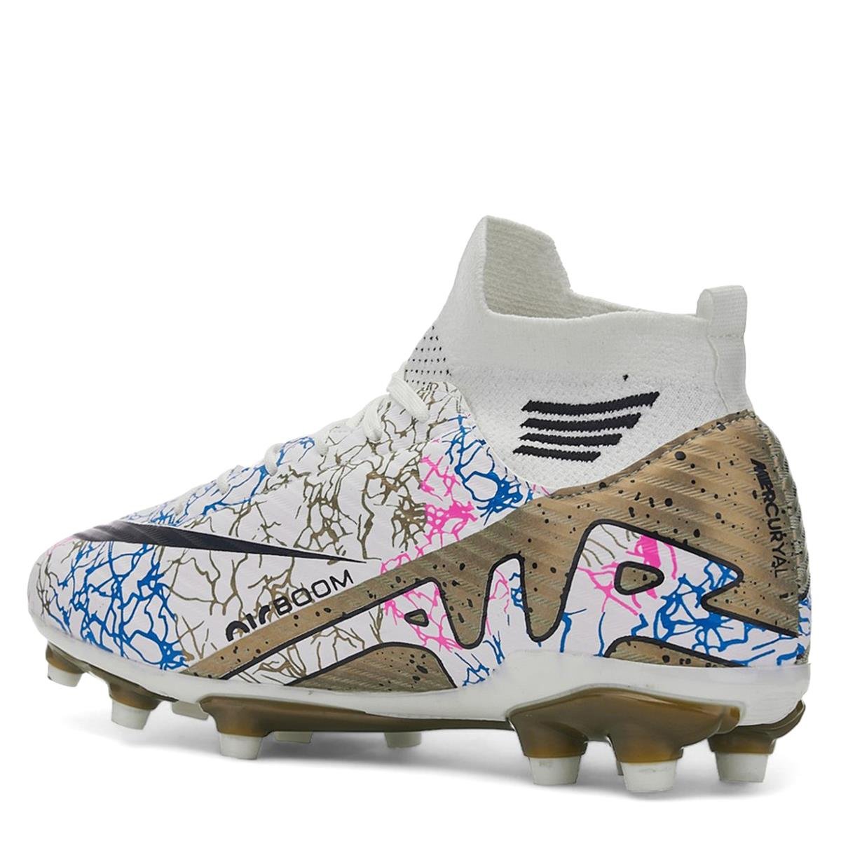 LALİGA_M_K.R_565 BEYAZ_ALTIN_DESENLİ